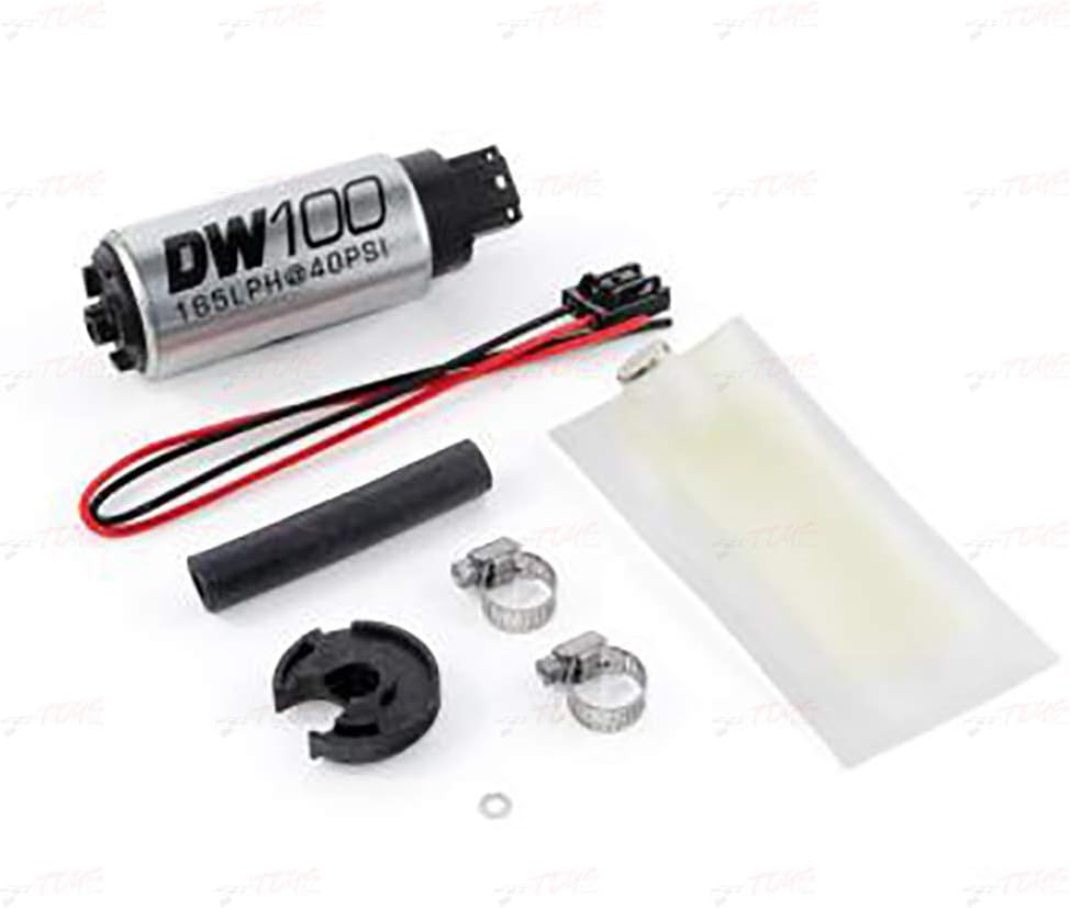 DeatschWerks 9-101-0848 165 LPH In-Tank Fuel Pump w/ 94-05 Mazda Miata 1.6/1.8L Install Kit