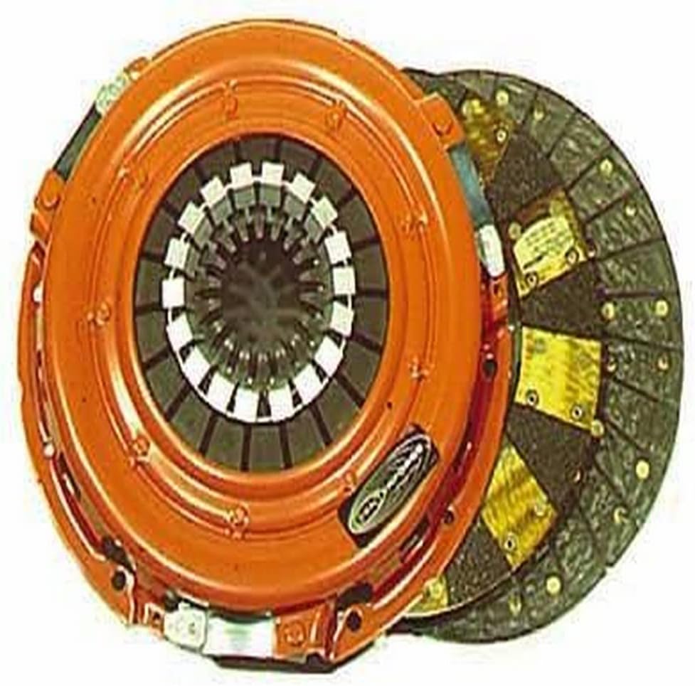 Centerforce CenterforceClutch Kit, Dual Friction, Single Disc, 11 in Diameter, 1-1/8 in x 26 Spline, Sprung Hub, Organic/Carbon, GM, Kit