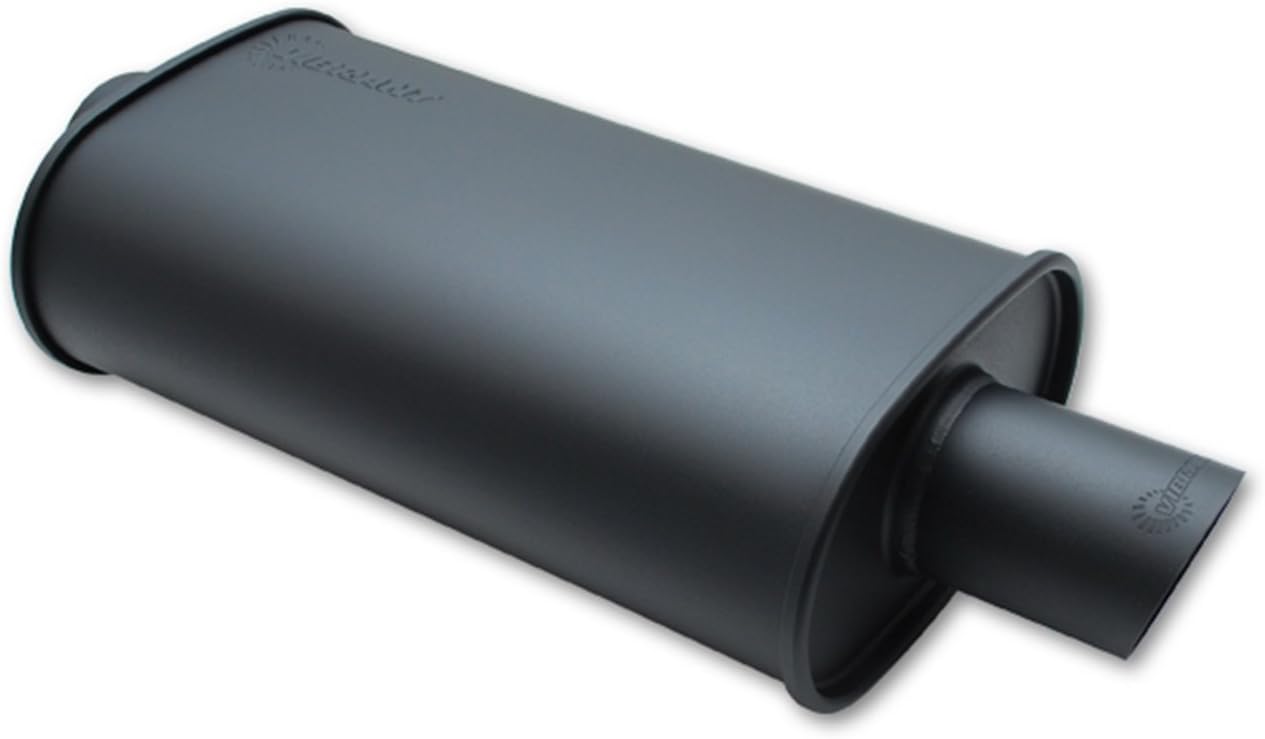 Vibrant Performance 1146 Streetpower Black Flat Oval Muffler