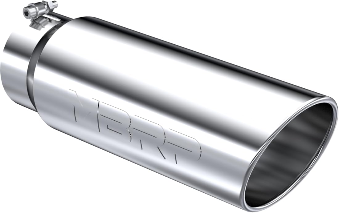 MBRP T5125 6" O.D. Angled Rolled End Exhaust Tip (T304)