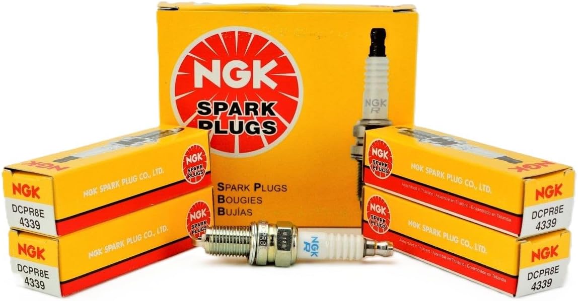 NGK Spark Plug DCPR8E- Set of 4