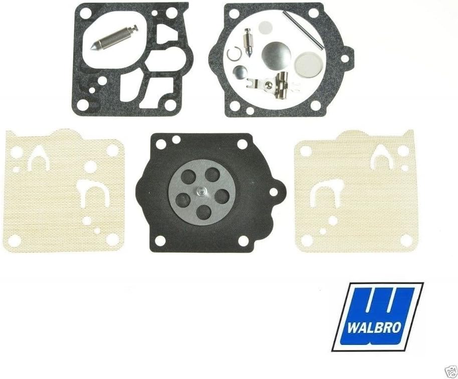 Walbro K10-WJ Carb Repair Kit for Husky Saw 394, FHI EC12 (2 Pack)