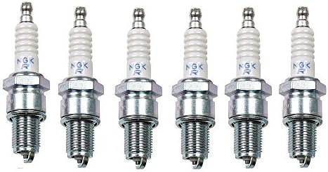 Set of 6 Spark Plug NGK Resistor BPR5ES