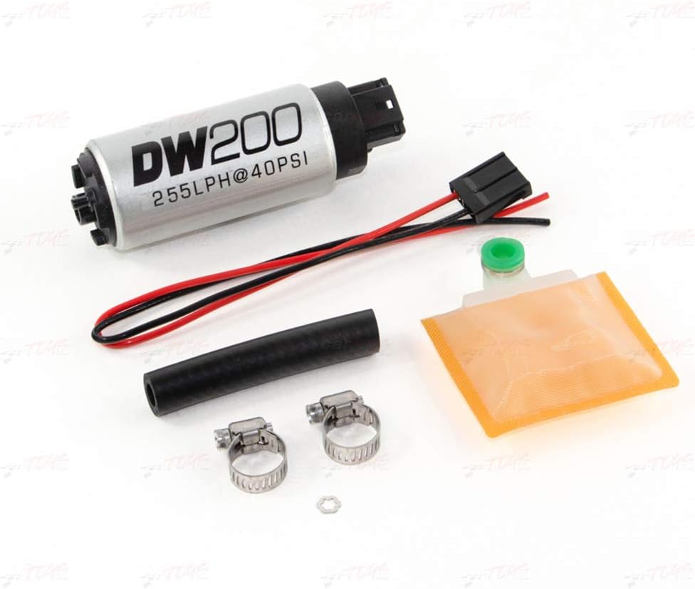 DeatschWerks (9-201-1000) 255 LPH In-Tank Fuel Pump with Installation Kit
