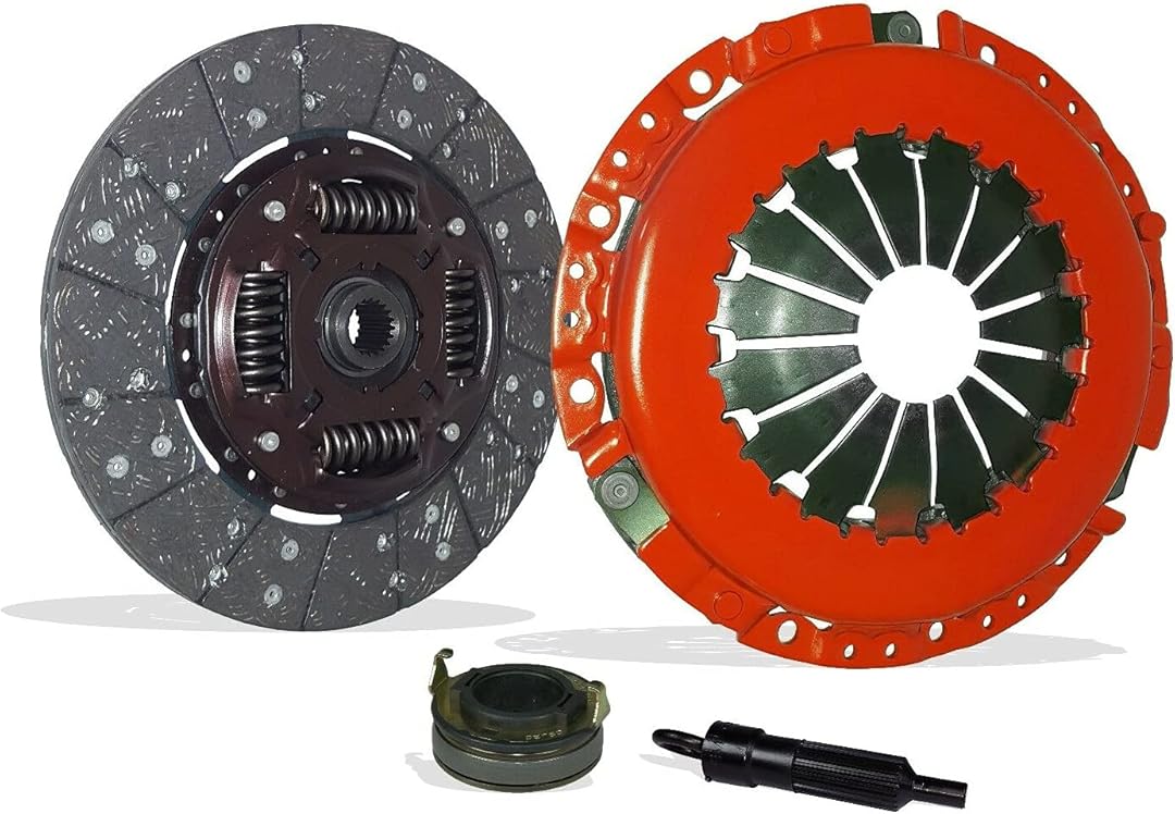 Clutch Kit Compatible With Tucson 25th Anniversary Edition Gl L Limited Gls Utility 2005-2009 2.0L L4 2.7L V6 GAS DOHC Naturally Aspirated (Flywheel Spec: -.810; Clutch Disc Stage 1; 05-123R