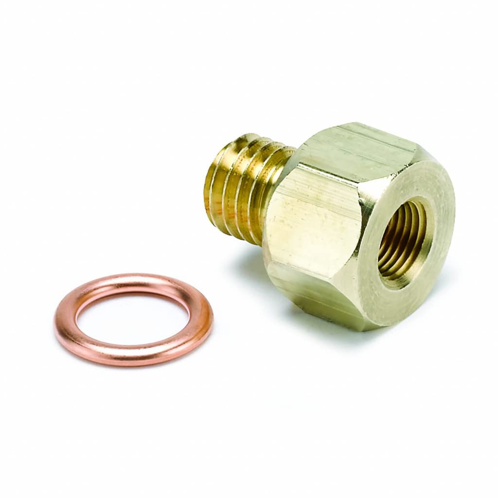 AutoMeter Temperature or Pressure Adapter Electric | 1/8in NPT to M12x1.75