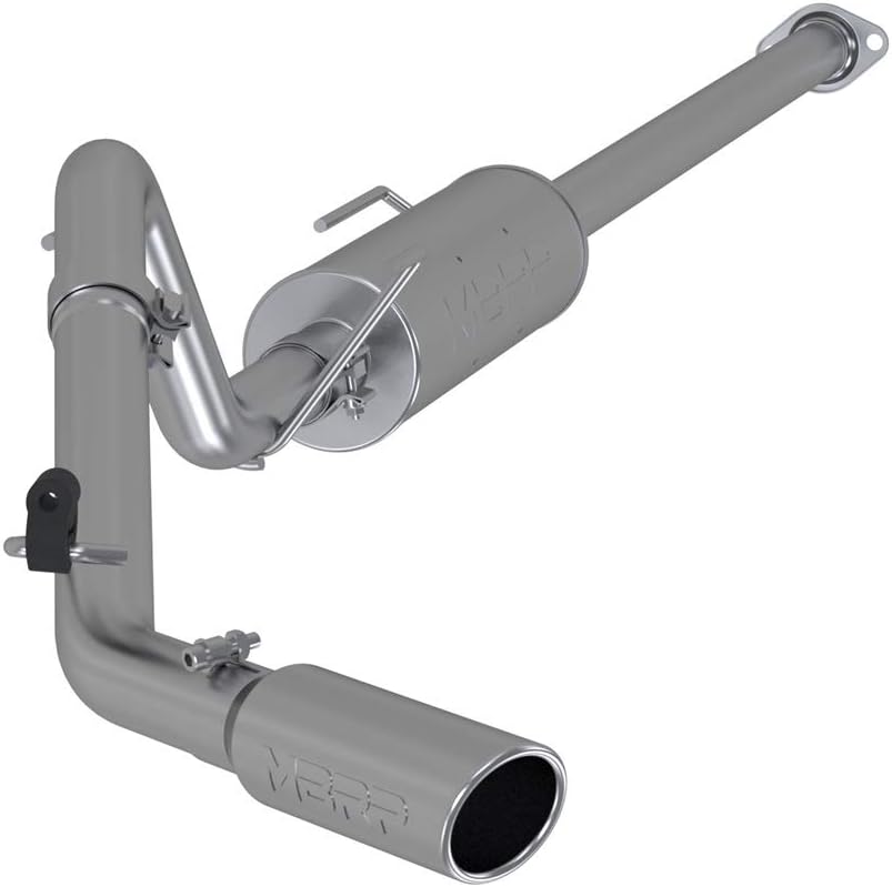 MBRP S5326AL 2.5" Cat Back, Single Side Exhaust System (Aluminized Steel)