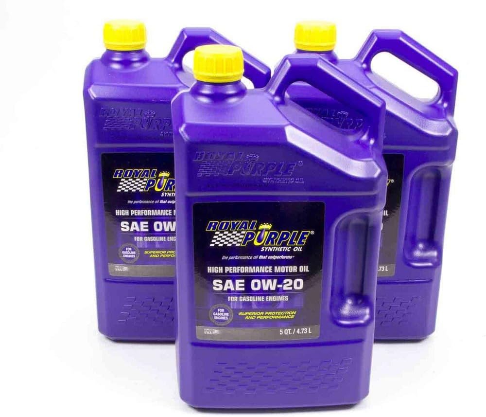 Royal Purple 53020 0w20 Multi-Grade SAE Oil Bottles, 15 Quart, 1 Pack