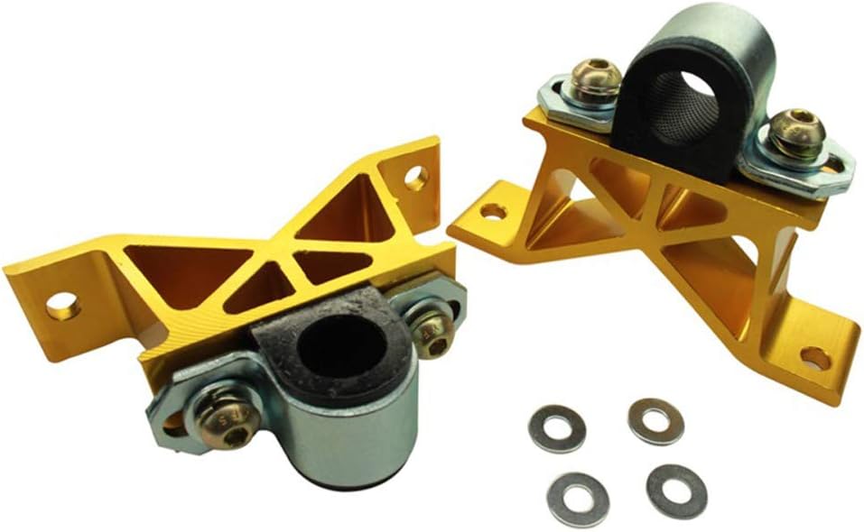 Whiteline KBR21-22 Rear Heavy Duty Sway Bar Mount Kit,Black