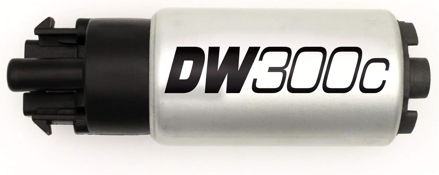 DeatschWerks 340lph DW300C Compact Fuel Pump w/ 08-14 WRX/ 08-15 STI Set Up Kit (w/ Mounting Clips) (9-309-1008)