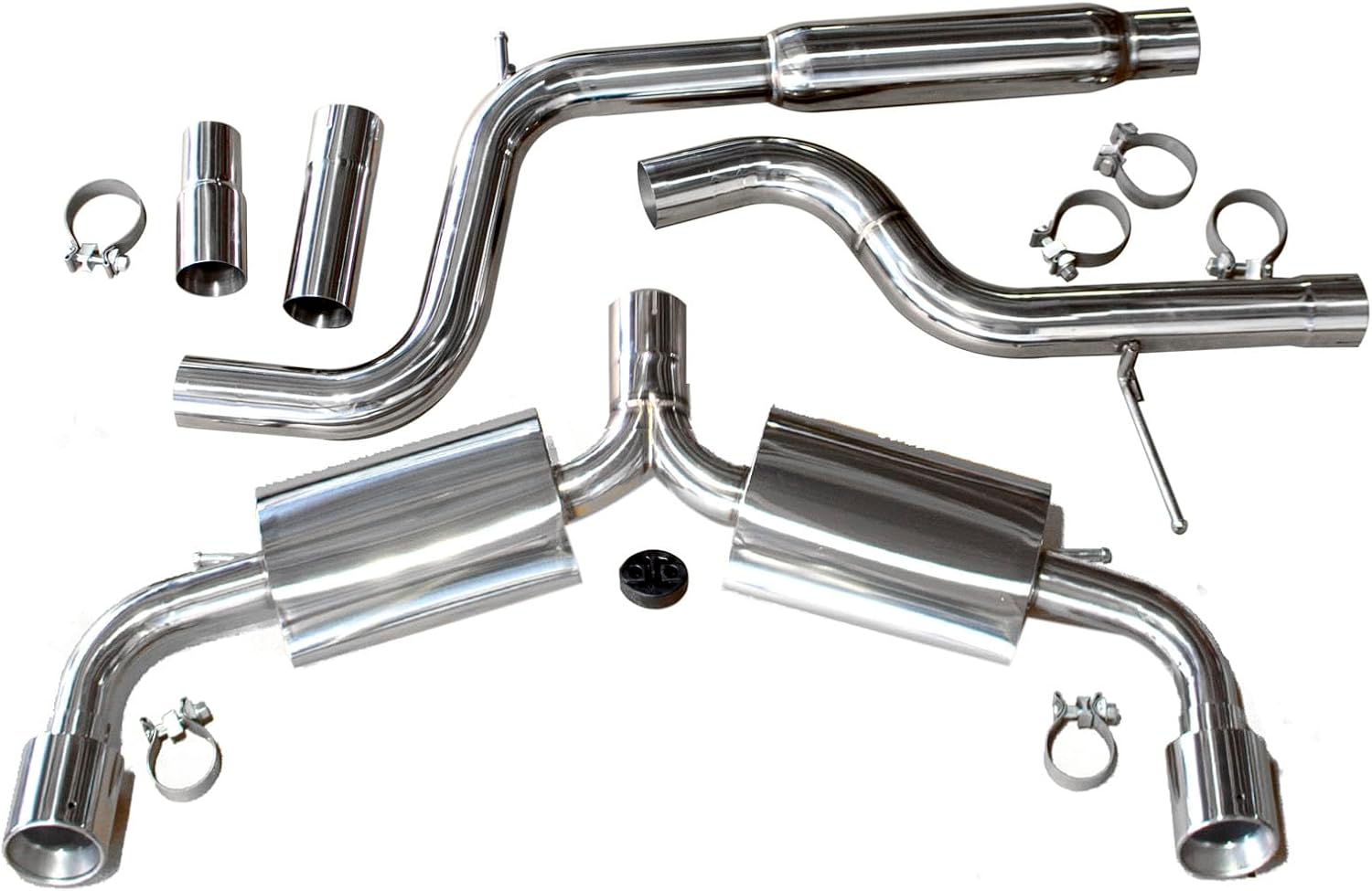 REV9 CB-079 Cat-back FlowMaxx Stainless Steel Sports Exhaust Kit for Volkswagen GTI MK8 2022-2025 2.0T MK8 2022-25