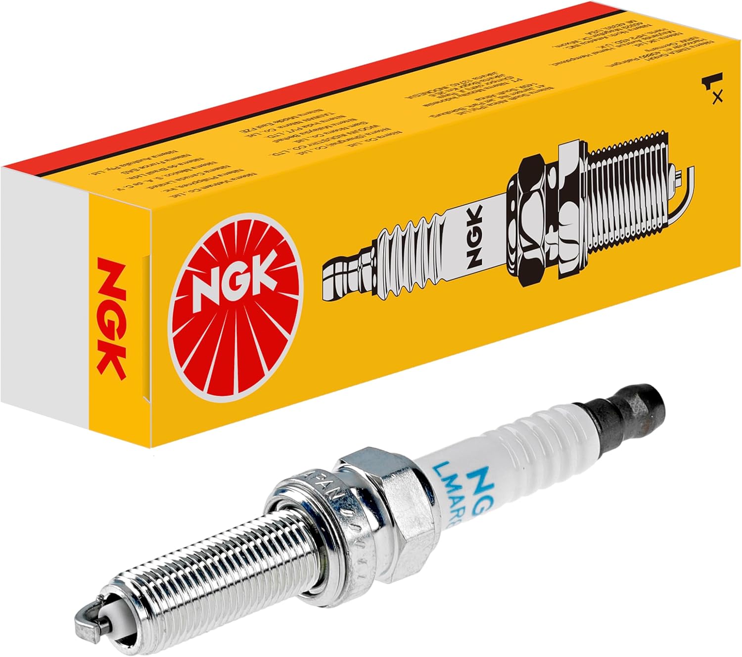 NGK (93833) LMAR8C-9 Standard Spark Plug, black 1