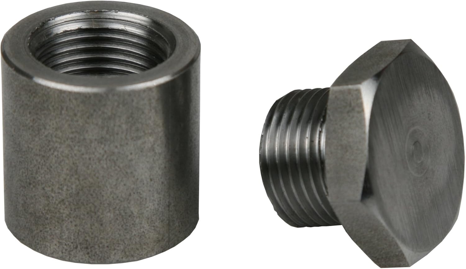 Innovate Motorsports 3764 Extended 1 inch Exhaust Bung and Plug Kit (Mild Steel)