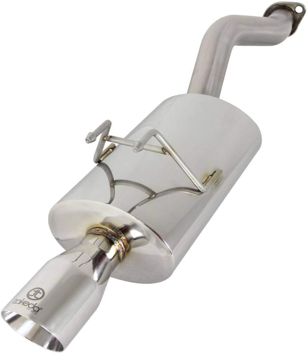 aFe (49-36603) 304 Stainless Steel Axle-Back Exhaust System with Polished Tip for Honda Civic L4 1.8L