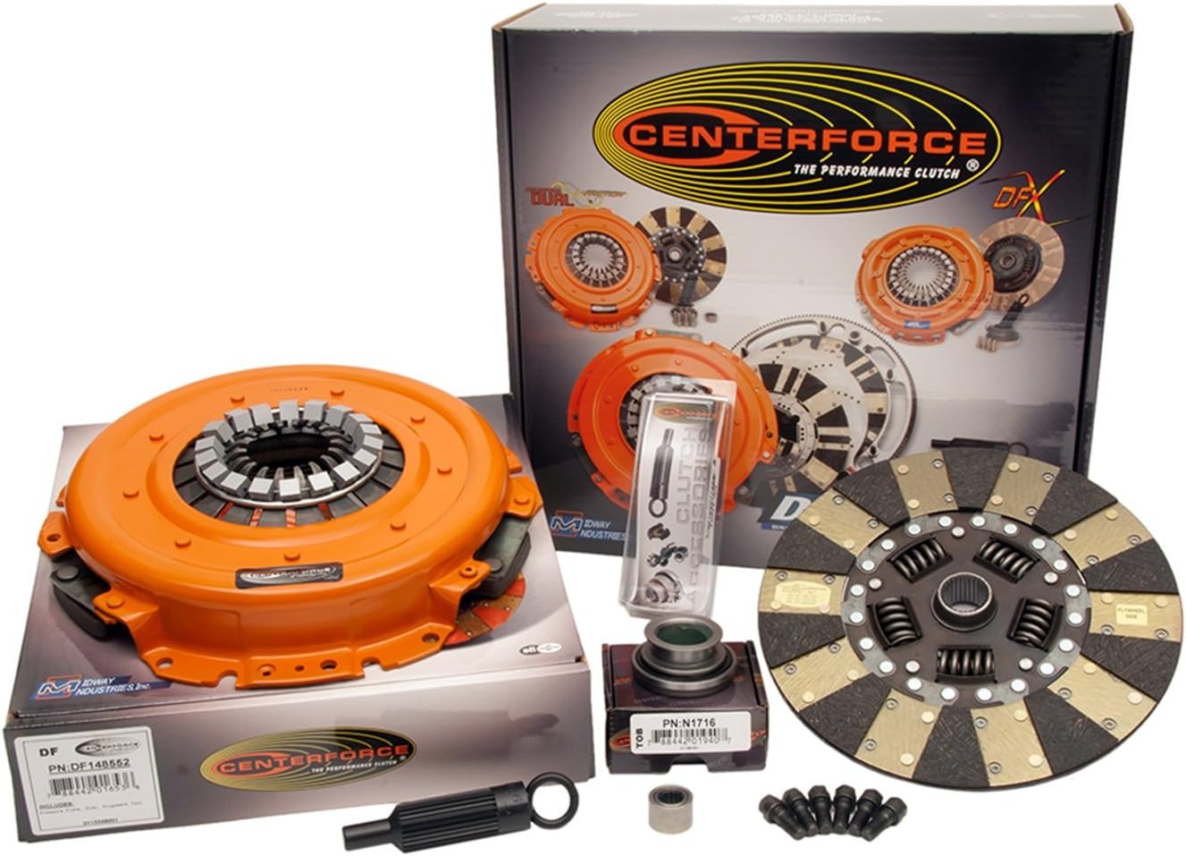 Centerforce KDF485216 Dual Friction Full Clutch Kit