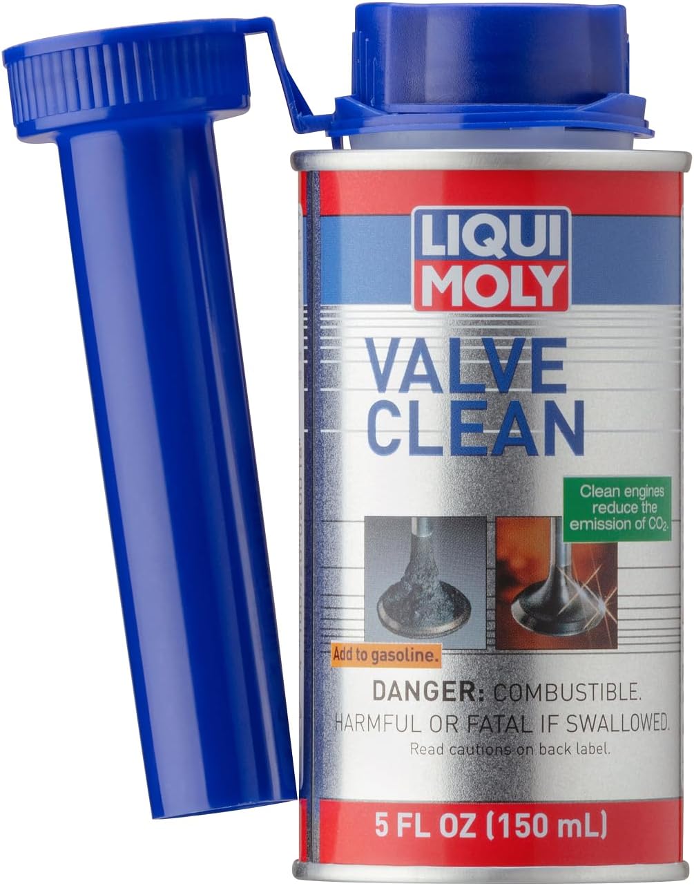 LIQUI MOLY Valve Clean | 150 ml | Petroladititive | SKU: 2001, Blue 1 Count (Pack of 1)
