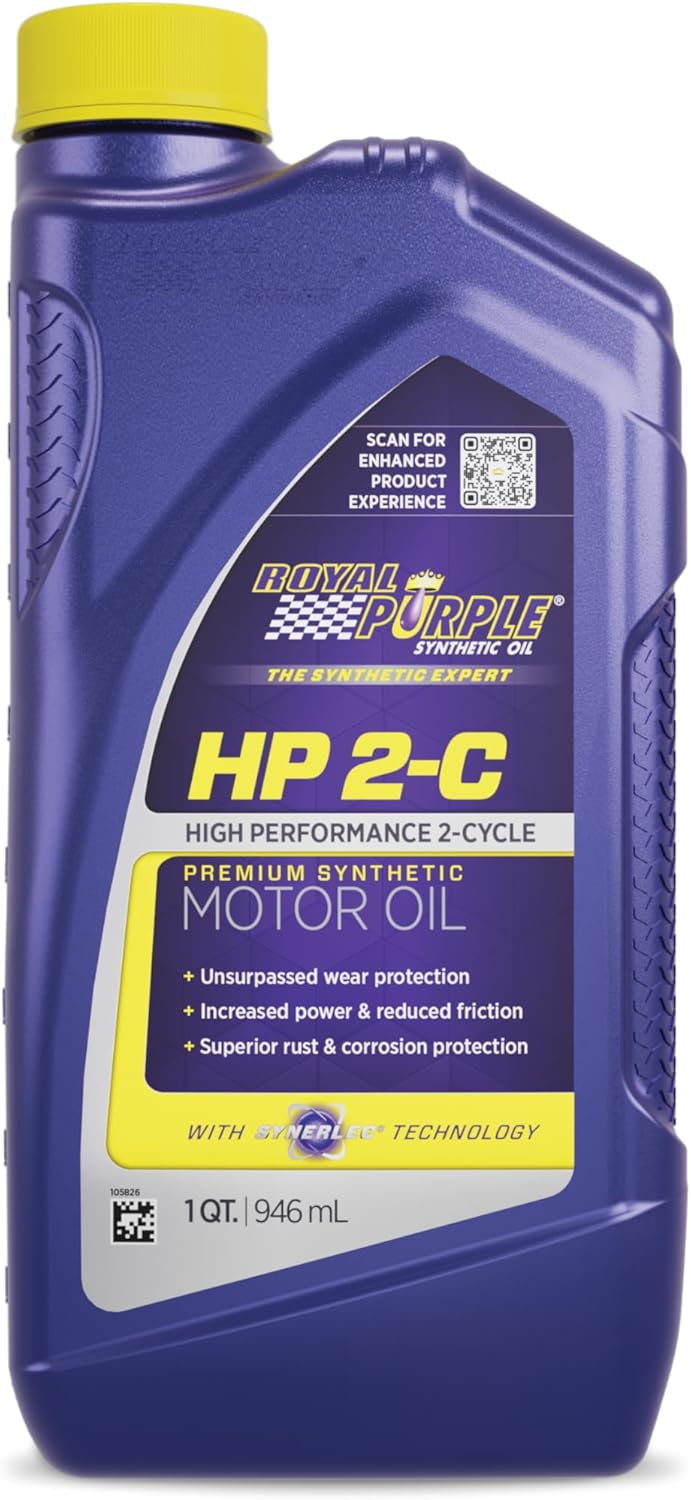 Royal Purple ROY01311 HP 2-C High Performance 2-Cycle Oil 01311-1 QT 1 Quart (32 Ounces)