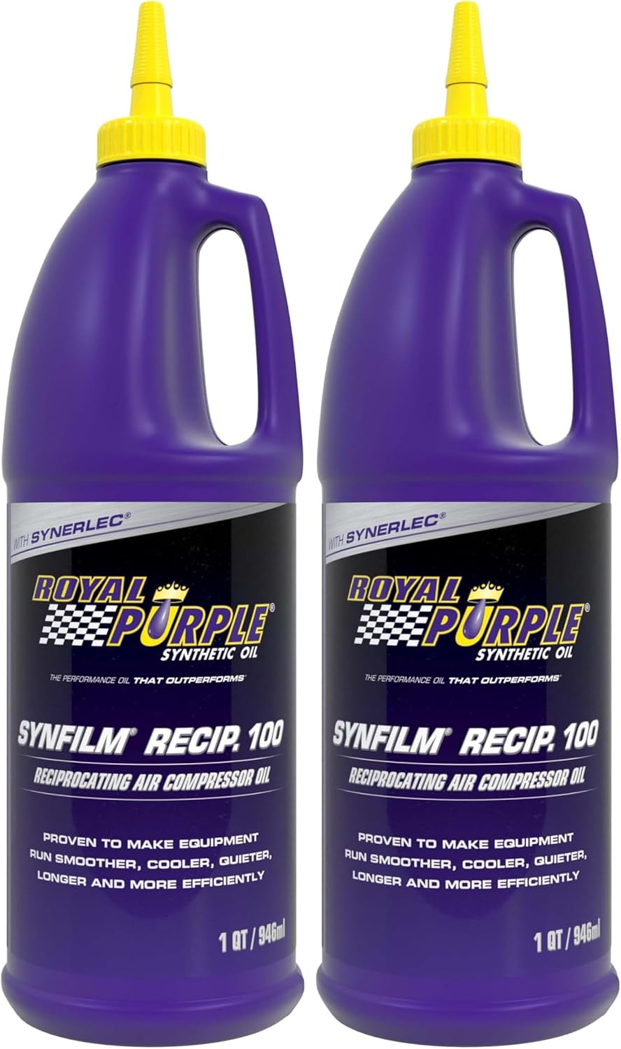 ROYAL PURPLE Synthetic COMP Oil 1 Quart (Pack of 2) 32 Fl Oz (Pack of 2)