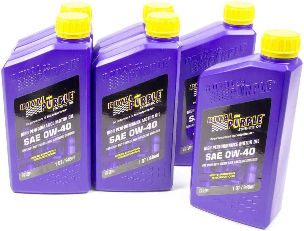 Royal Purple 06484 Motor Oil - 0W40 SM - 6 pack
