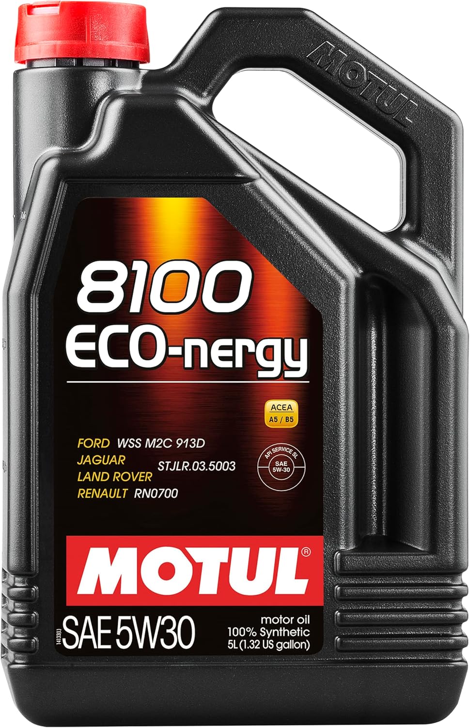 MTL102898 007229 8100 Eco-nergy 5W-30 100 Percent Synthetic Fuel Economy Gasoline and Diesel Oil - 5 لتر