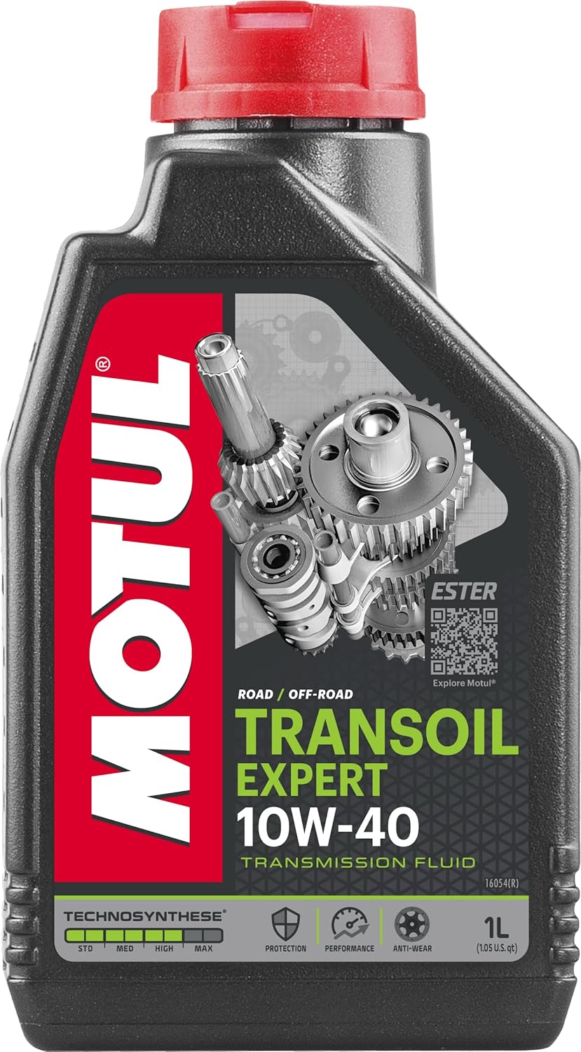 Motul 100963 Motul 1L Powersport TRANSOIL EXPERT SAE 10W40 (قابض مبلل) - Technosyn