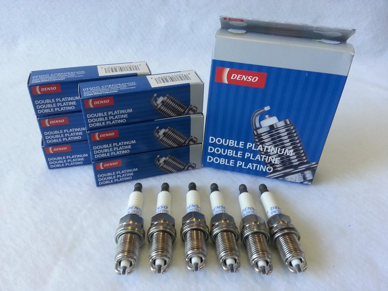 Lexus GS300 SC300 Spark Plug Set of 6 Denso NEW 90919 01196 / PK16TR11 / 3289