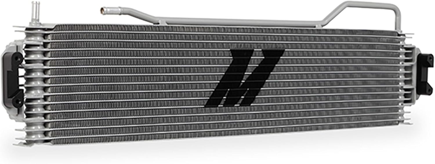 Mishimoto MMTC-K2-14 Transmission Cooler, Compatible with Chevrolet Silverado, 2014-2018, Silver