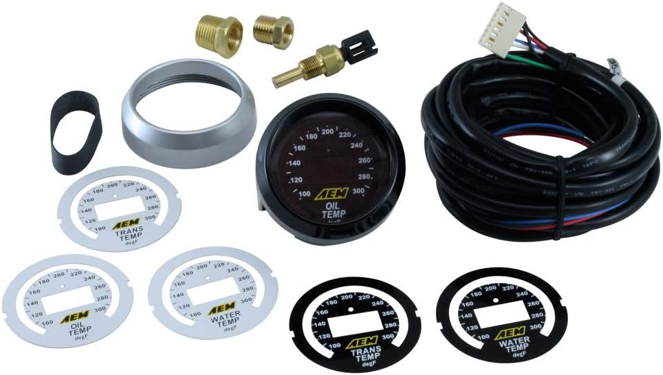 AEM 30-4402 100-300F مقياس درجة حرارة الزيت أو ناقل الحركة أو الماء